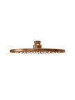 Round Shower Rose 200mm - Lustre Bronze