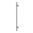 Mirage Vertical Heated Towel Rail - chrome