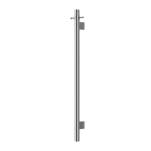 Mirage Vertical Heated Towel Rail - chrome