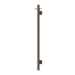 Mirage Vertical Heated Towel Rail - antique-brass