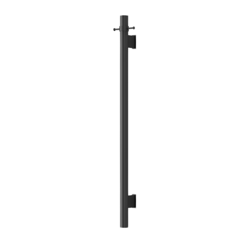 Mirage Vertical Heated Towel Rail - matte-black