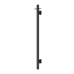Mirage Vertical Heated Towel Rail - matte-black