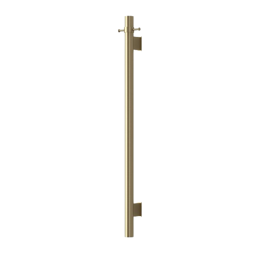 Mirage Vertical Heated Towel Rail - brushed-bronze
