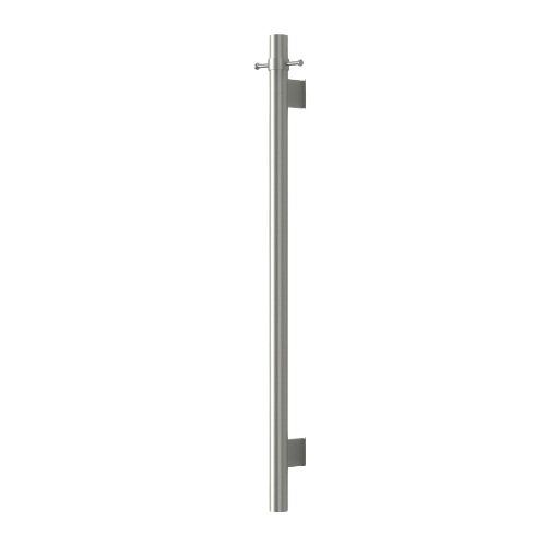 Mirage Vertical Heated Towel Rail - brushed-nickel