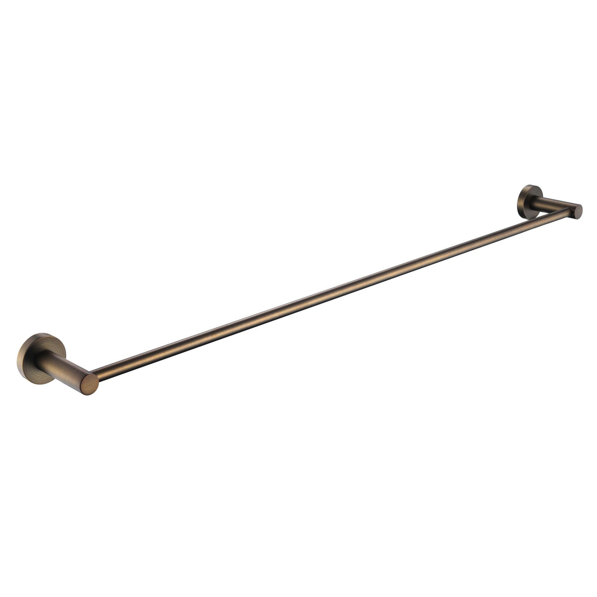 Mirage Single Towel Rail 600mm Antique Brass