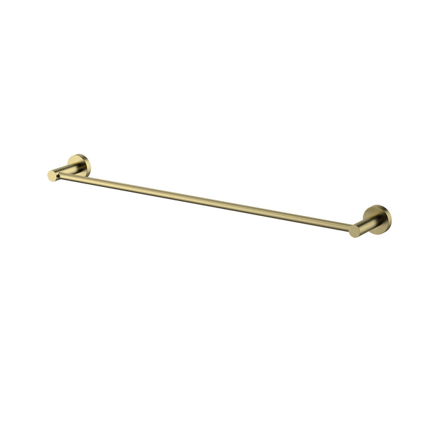 Mirage Single Towel Rail 600mm Brushed Bronze