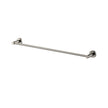 Mirage Single Towel Rail 600mm - brushed-nickel