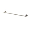 Mirage Single Towel Rail 600mm Brushed Nickel