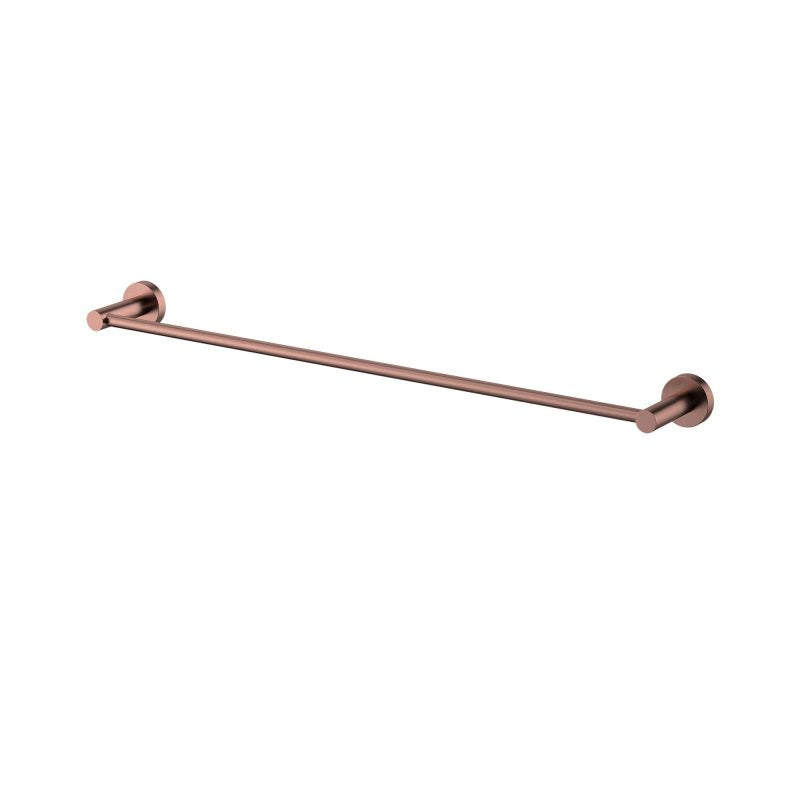 Mirage Single Towel Rail 600mm - champagne