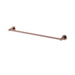 Mirage Single Towel Rail 600mm Champagne