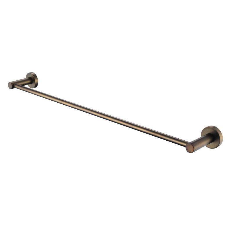 Mirage Single Towel Rail 750mm Antique Brass
