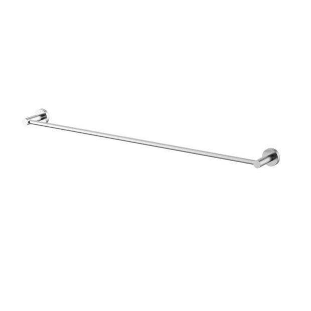 Mirage Single Towel Rail 750mm - brushed-chrome