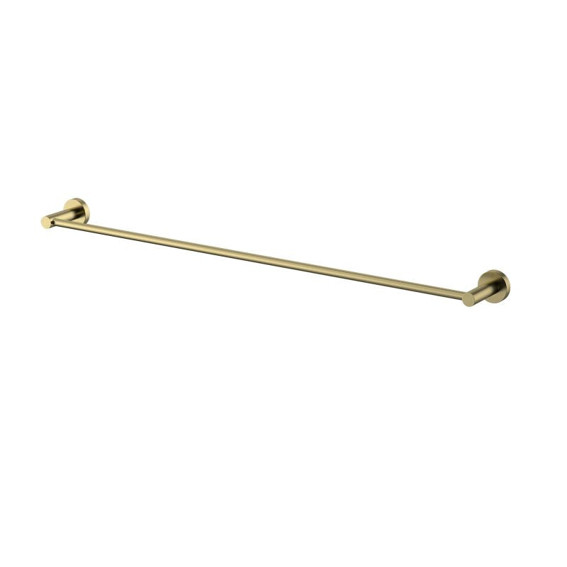 Mirage Single Towel Rail 750mm - brushed-bronze
