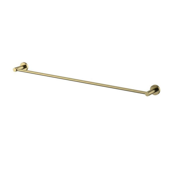 Mirage Single Towel Rail 750mm Brushed Bronze