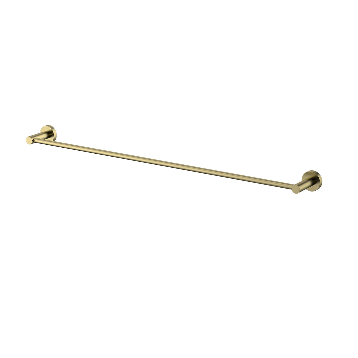 Mirage Single Towel Rail 750mm Brushed Bronze