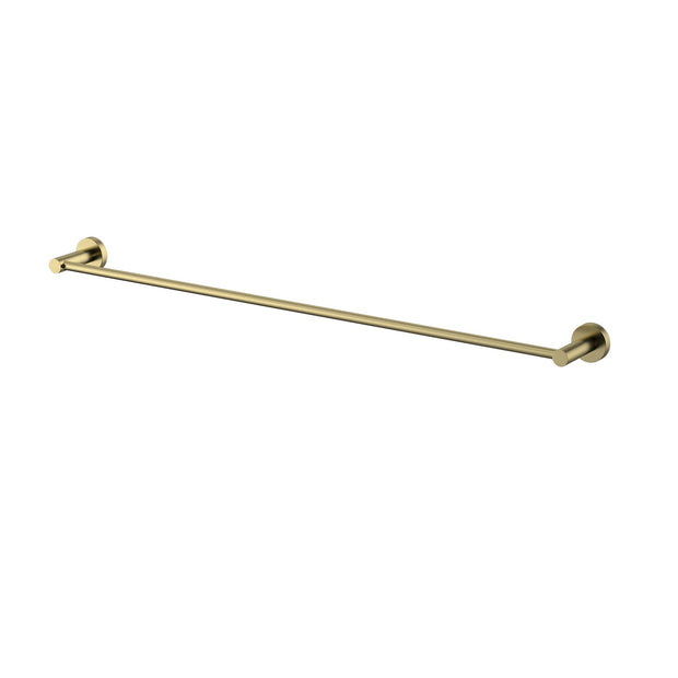 Mirage Single Towel Rail 750mm Brushed Bronze