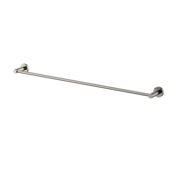 Mirage Single Towel Rail 750mm - brushed-nickel
