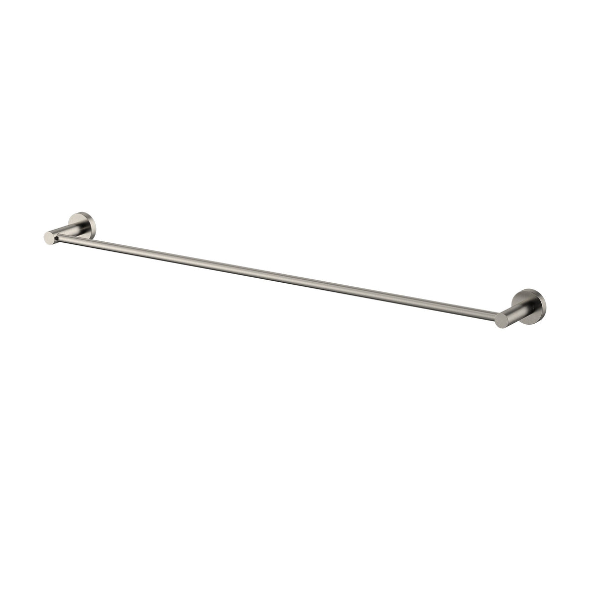Mirage Single Towel Rail 750mm Brushed Nickel