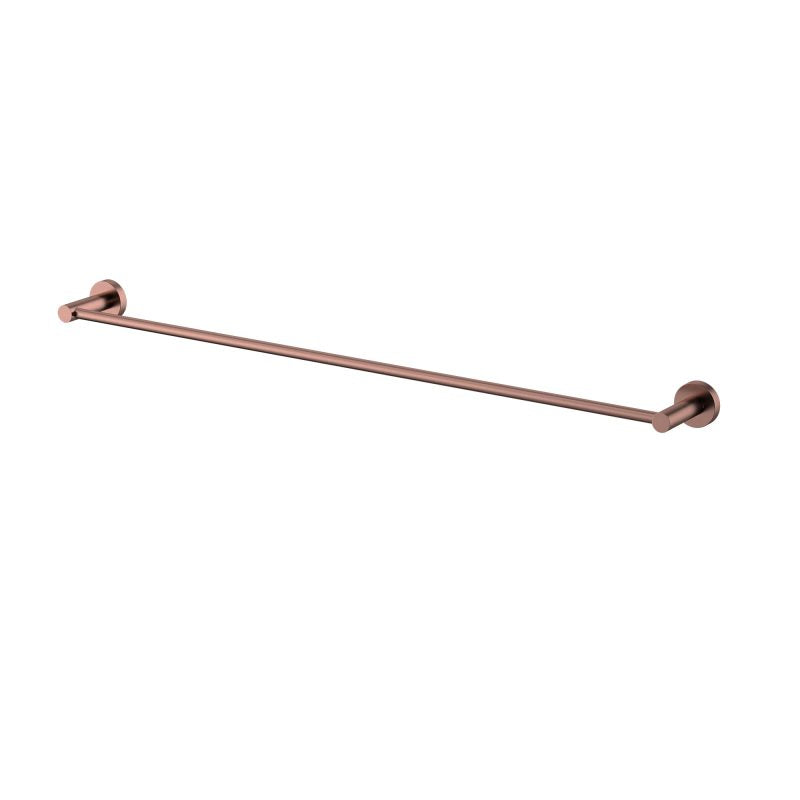 Mirage Single Towel Rail 750mm - champagne