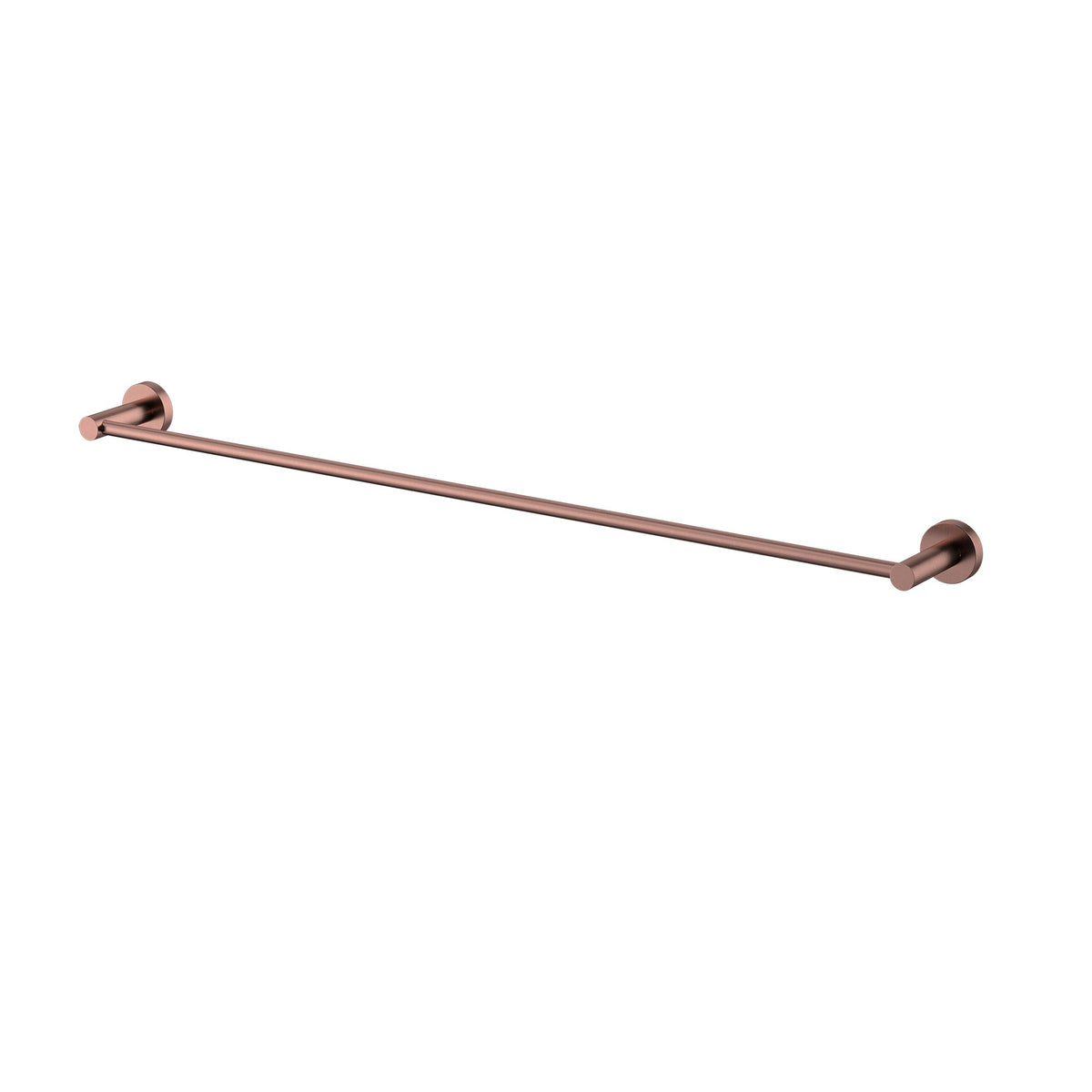 Mirage Single Towel Rail 750mm Champagne