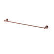 Mirage Single Towel Rail 750mm Champagne