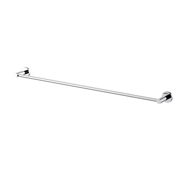 Mirage Single Towel Rail 750mm - chrome