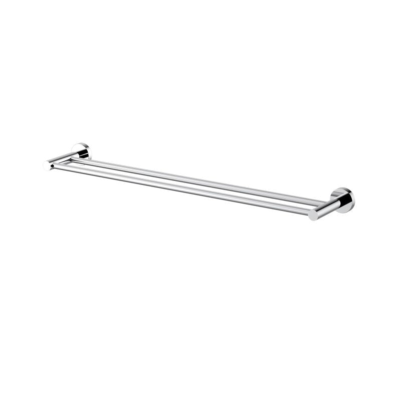 Mirage Double Towel Rail 600mm - chrome