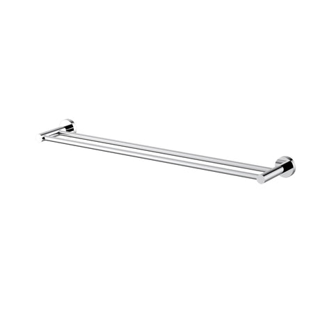 Modern National Mirage Double Towel Rail 600mm