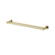 Mirage Double Towel Rail 600mm - polished-brass