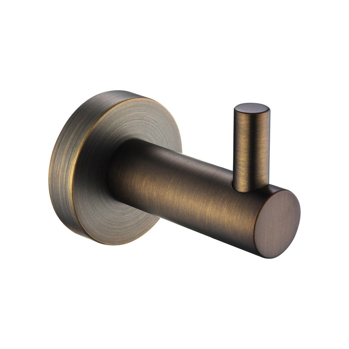 Mirage Single Robe Hook Antique Brass