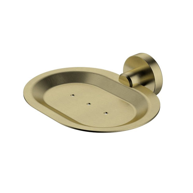 Mirage Soap Dish - brushed-bronze