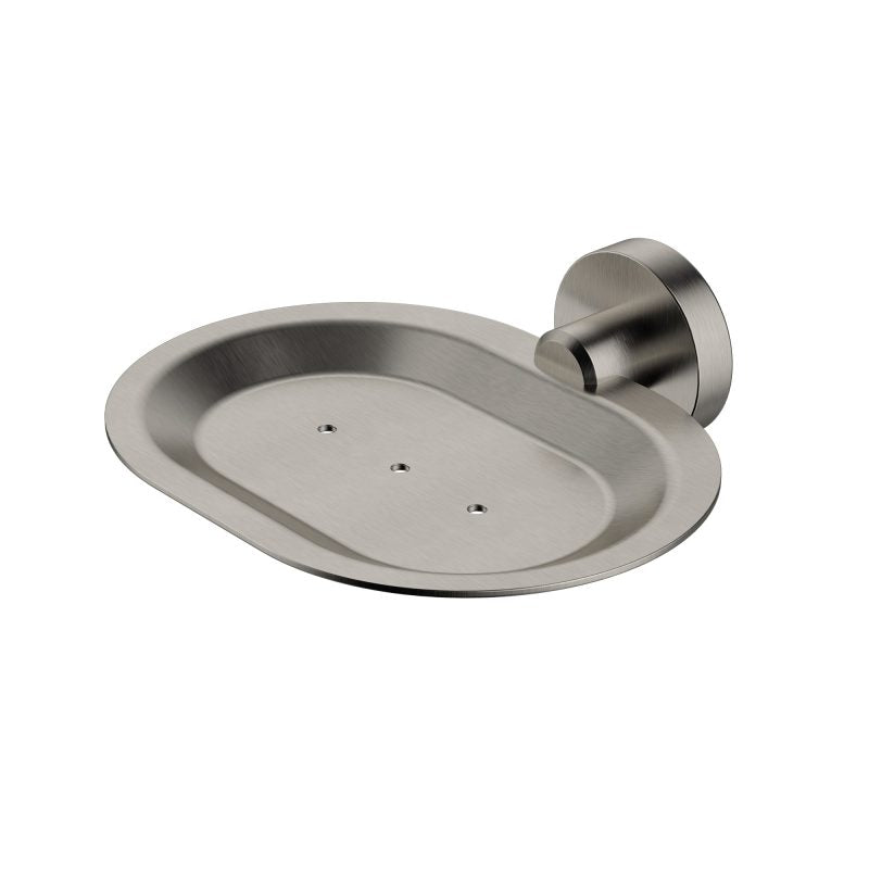 Mirage Soap Dish - brushed-nickel