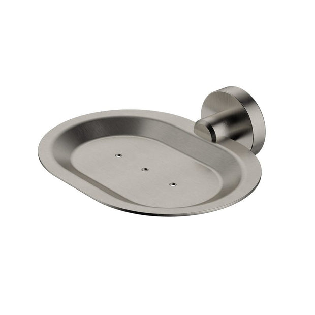 Mirage Soap Dish - brushed-nickel