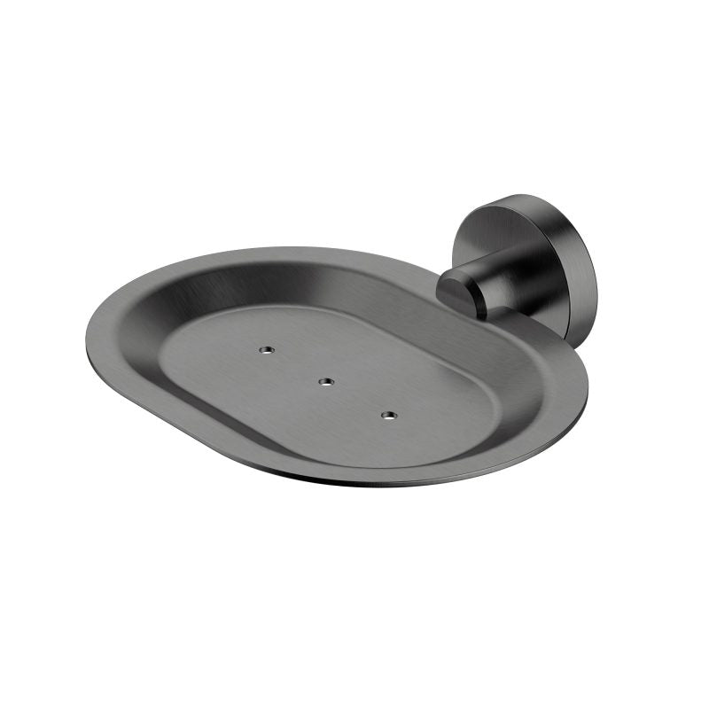 Mirage Soap Dish - gun-metal
