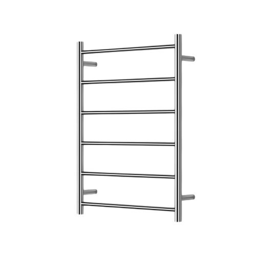 Mirage 6 Bar Heated Towel Rail - chrome