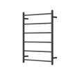 Mirage 6 Bar Heated Towel Rail - matte-black