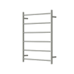 Mirage 6 Bar Heated Towel Rail - brushed-nickel
