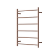 Mirage 6 Bar Heated Towel Rail - champagne