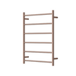 Mirage 6 Bar Heated Towel Rail - dusk