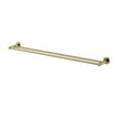 Mirage Double Towel Rail 750mm Brushed Bronze
