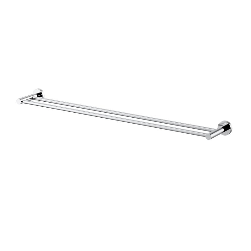 Mirage Double Towel Rail 750mm - chrome