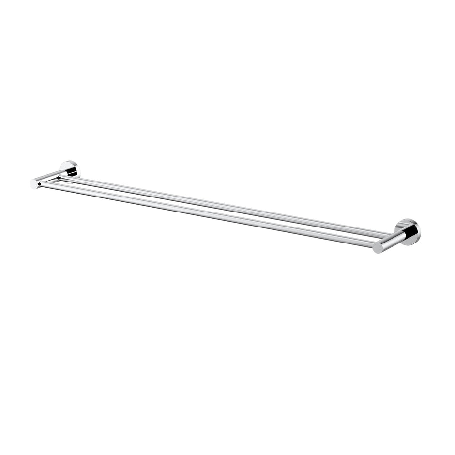 Mirage Double Towel Rail 750mm in Chrome