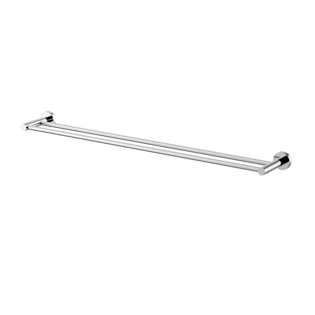 Mirage Double Towel Rail 750mm in Chrome