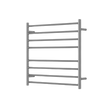 Mirage 8 Bar Wide Heated Towel Rail - chrome