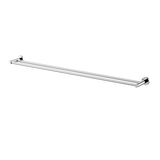 Mirage Double Towel Rail 900mm in Chrome