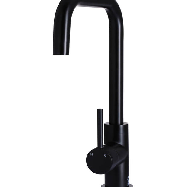 Round Kitchen Mixer Tap