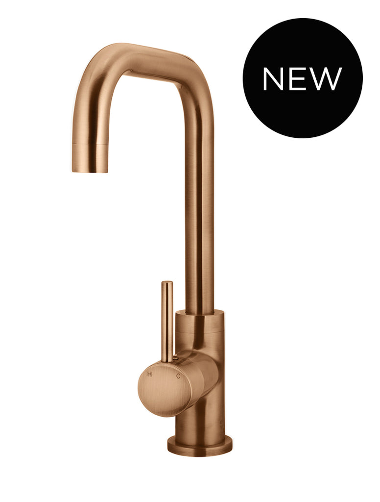 Round Kitchen Mixer Tap