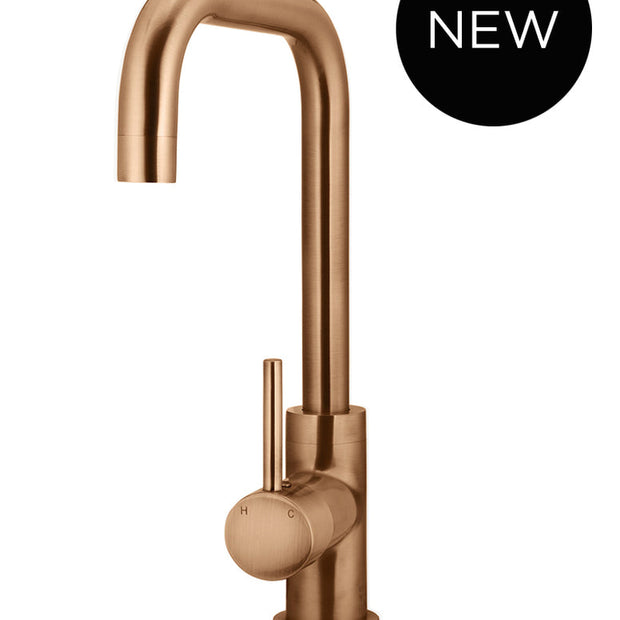 Round Kitchen Mixer Tap