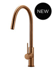 Round Piccola Pull Out Kitchen Mixer Tap