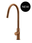 Round Pinless Piccola Pull Out Kitchen Mixer Tap
